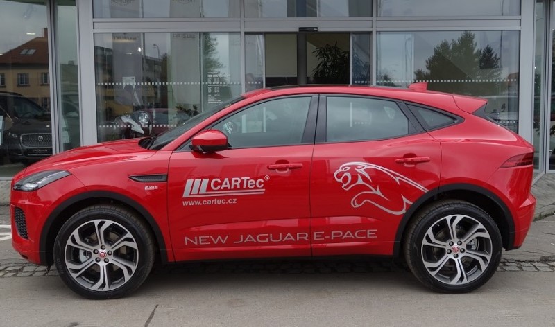 JAGUAR E-PACE PŘIPRAVEN NA JÍZDU